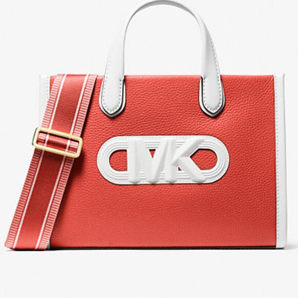 SALE! ✅ Michael Kors GIGI SM EW Logo Strap Messenger Bag ✨NWT - Picture 1 of 16